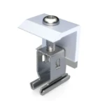 Renusol End Clamp Silver mounting