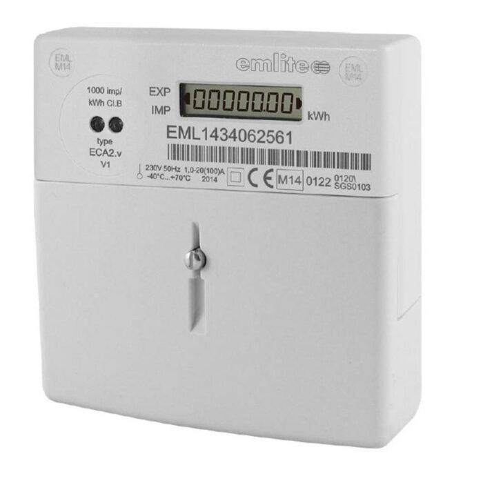 Emlite 1-ph Bi-Directional generation meter